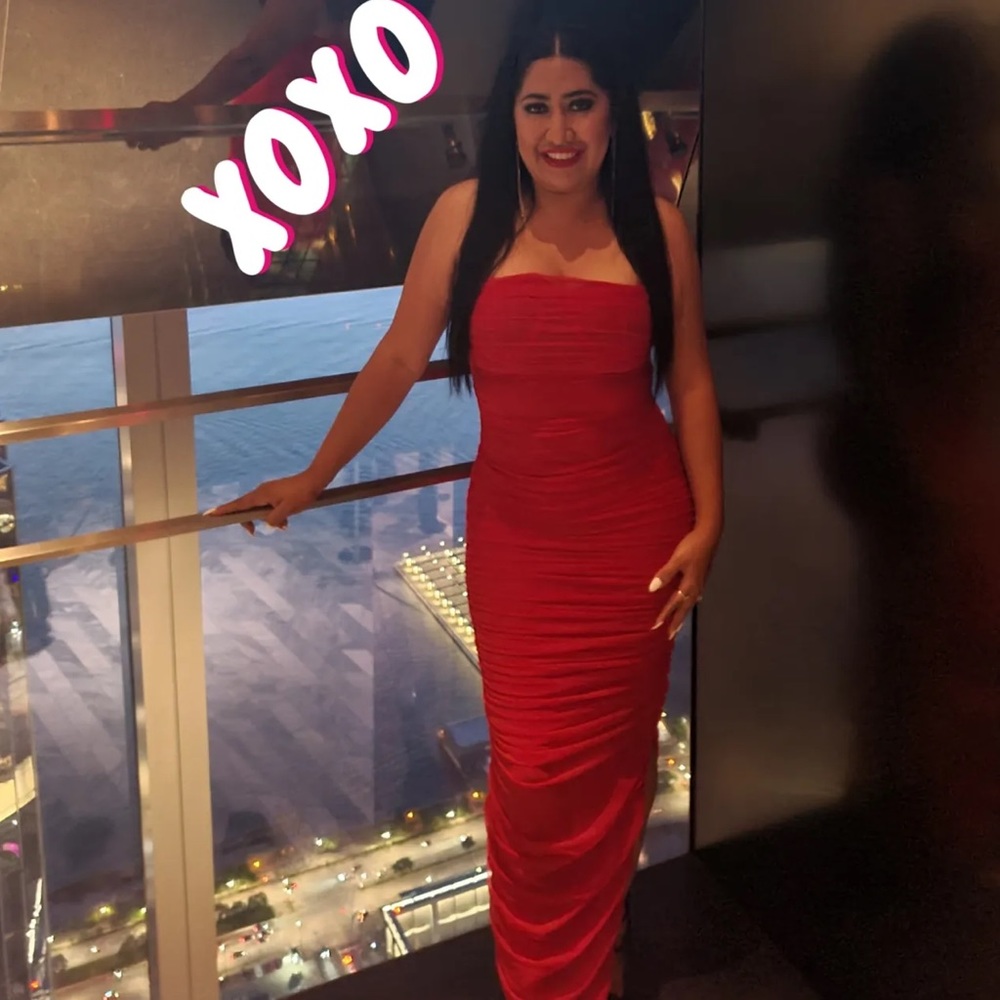 Valentines! Brand New Maxi Mesh Dress!